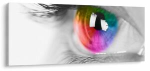 Tablou - Iris din ochi (120x50 cm)