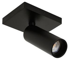 Plafoniere Arcchio, Brinja Slim, reglabil, Negru, Zona coridorului, Aluminiu, Modern