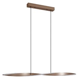 Lustră Pendul Lindby, Jaren, Maro / Rugină, Camera de zi, Metal, Modern
