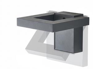 Lampă de Exterior Lindby, Orbin, Gri, Terasă, Aluminiu, Modern