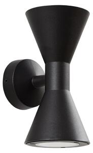 Lămpi de exterior Lucande, Xalor, reglabil, Negru, Balcon, Aluminiu, Modern