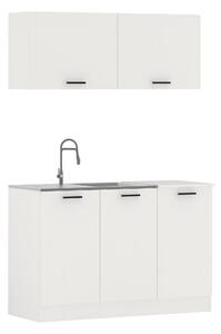 Bucatarie haaus Taco, Alb, L 120 cm