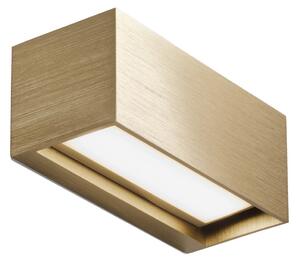 Lampă de perete LIGHT-POINT, Linea W1, reglabil, Auriu / Alamă, Camera de zi, Aluminiu, Design