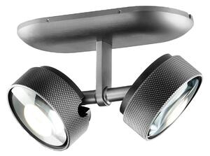 Plafoniere LIGHT-POINT, Cosmo C2, reglabil, Gri, Camera de zi, Aluminiu, Design