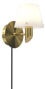 Lampă de perete Herstal, Gil, Auriu / Alamă, Camera de zi, Metal, Design