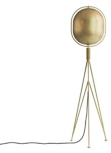 Lampadar 101 COPENHAGEN, Pearl, reglabil, Auriu / Alamă, Camera de zi, Aluminiu, Design