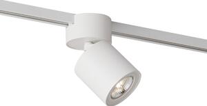 Spot modern alb pentru sistem de șină monofazat GU10 70mm - Iconic Roto