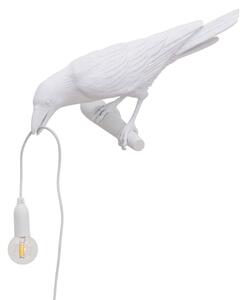 Lampă de masă SELETTI, Bird Lamp, Alb, Camera de zi, Plastic, Design