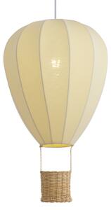 Lumină suspendată pentru copii bej Balon cu aer cald - Air Balloon