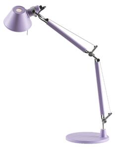 Lampă de masă Artemide, Tolomeo Micro, Violet, Studiu / Birou, Metal, Design
