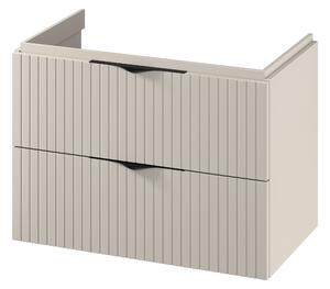 Cersanit Tirso dulap 79.4x44.7x57.2 cm sub chiuveta pe perete cappucino-bej S1015-003