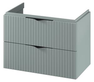 Cersanit Tirso dulap 79.4x44.7x57.2 cm sub chiuveta pe perete albastru-verde S1017-001