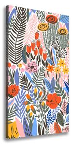Tablou pe pânză canvas flori tropicale