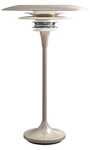Lampa de masă Diablo, înălțime 48 cm, gri-bej, metal, G9