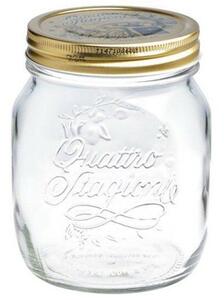 Bormioli Rocco Borcan de sticlă cu capac QuattroStagioni, 700 ml, 700 ml