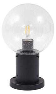 Lampă de Exterior Lindby, Dangan, reglabil, Negru, Terasă, Sticlă, Modern