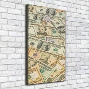 Tablou pe pânză canvas bancnote dolar