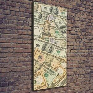 Tablou pe pânză canvas bancnote dolar