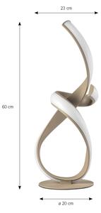 ONLI - LED Lampă de masă MATISSE LED/22W/230V 60 cm bej