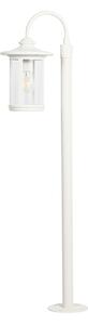 Lampă de Exterior Lindby, Zayn, reglabil, Alb, Terasă, Aluminiu, Antichitate