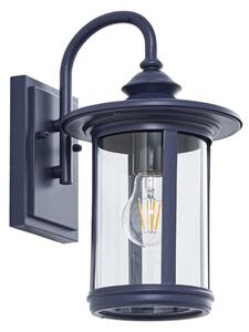 Lămpi de exterior Lindby, Zayn, reglabil, Albastru, Balcon, Aluminiu, Antichitate