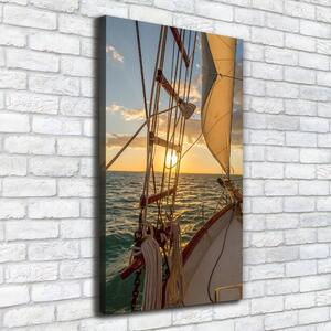 Tablou canvas Yacht pe mare