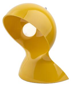 Lampă de masă Artemide, Dalú, Galben, Camera de zi, Plastic, Design