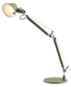 Lampă de masă Artemide, Tolomeo Micro, Verde, Studiu / Birou, Metal, Design