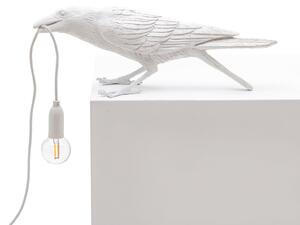 Lampă de masă SELETTI, Bird Lamp, Alb, Camera de zi, Plastic, Design