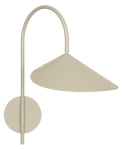 Lampă de perete ferm LIVING, reglabil, Bej, Camera de zi, Aluminiu, Scandinavă