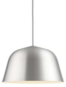 Lustră Pendul Muuto, Ambit, reglabil, Gri, Camera de zi, Aluminiu, Design