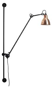 Lampă de perete Lampe Gras, 214 Round, Negru, Camera de zi, Metal, Design
