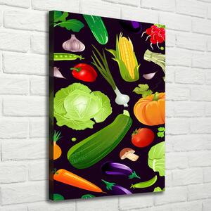 Pictură pe pânză legume
