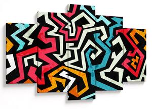 Tablouabstracție grafică (150x105 cm)