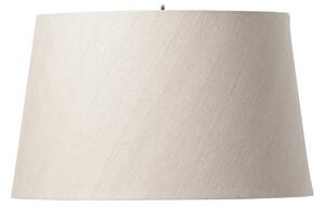 Abajur simplu, drept, bej, Ø 50 cm Watt & Veke, Basic straight, Bej, Țesătură / Textil, Design