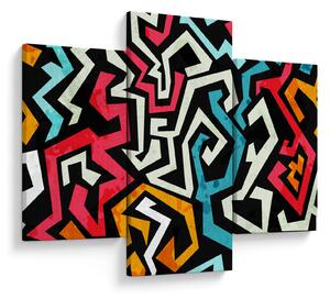 Tablouabstracție grafică (90x60 cm)