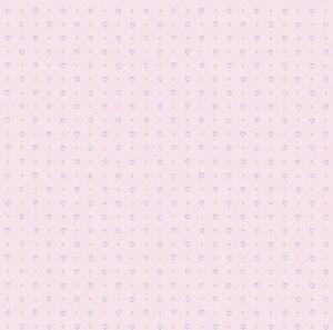 Tapet hârtie cameră copii Inimioare roz 10,05x0,53 m
