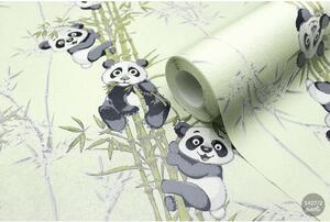 Tapet vinil Panda Decor verde 10,05x1,06 m
