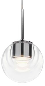 Lustră Pendul kdln, Dew, reglabil, Metalic, Bucătărie, Sticlă, Design
