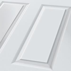 Foaie de ușă Pertura Pila clasic fibrolemnoasă albă 198,5x73,5 cm stânga