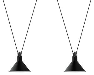 Lustră Pendul Lampe Gras, Negru, Camera de zi, Metal