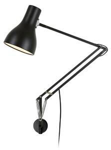 Lampă de perete Anglepoise, Type 75, Negru, Camera de zi, Aluminiu, Design