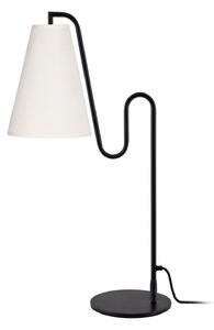 Lampă de masă Globen Lighting, Lou, Alb, Camera de zi, Țesătură / Textil, Design