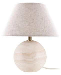 Lampă de masă Globen Lighting, Castello, Bej, Camera de zi, Țesătură / Textil, Design