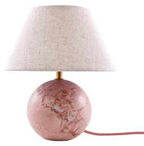 Lampă de masă Globen Lighting, Castello, Bej, Camera de zi, Țesătură / Textil, Design