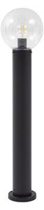 Lampă de Exterior Lindby, Dangan, reglabil, Negru, Terasă, Sticlă, Modern