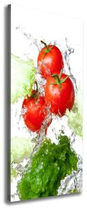 Tablou canvas Tomate și salată
