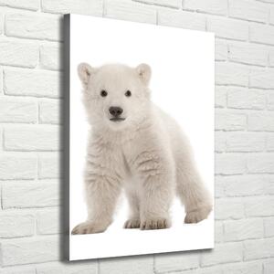 Print pe pânză Un urs polar