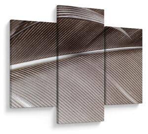 Tablou cu fibre abstacte (90x60 cm)