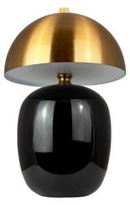Lampă de masă Dyberg Larsen, Manhatten, reglabil, Negru, Camera de zi, Ceramică, Scandinavă